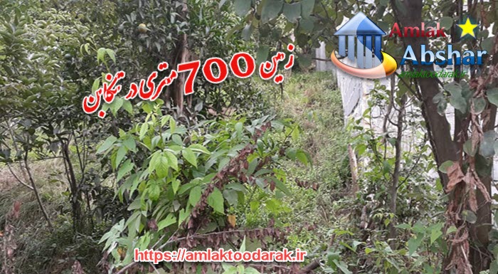 زمین 700 متری در تنکابن